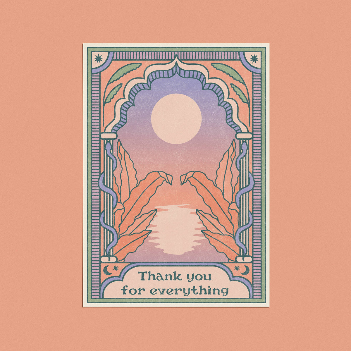 Thank you for everything Card: Cello-free