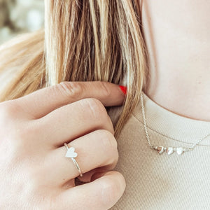 Sterling Silver Heart Ring