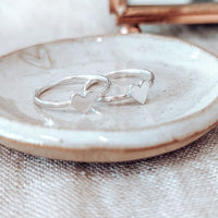 Sterling Silver Heart Ring