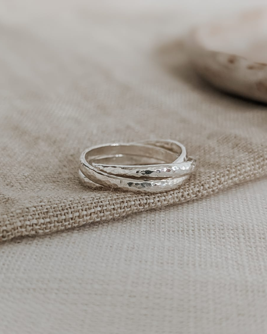 Silver Trinity Ring