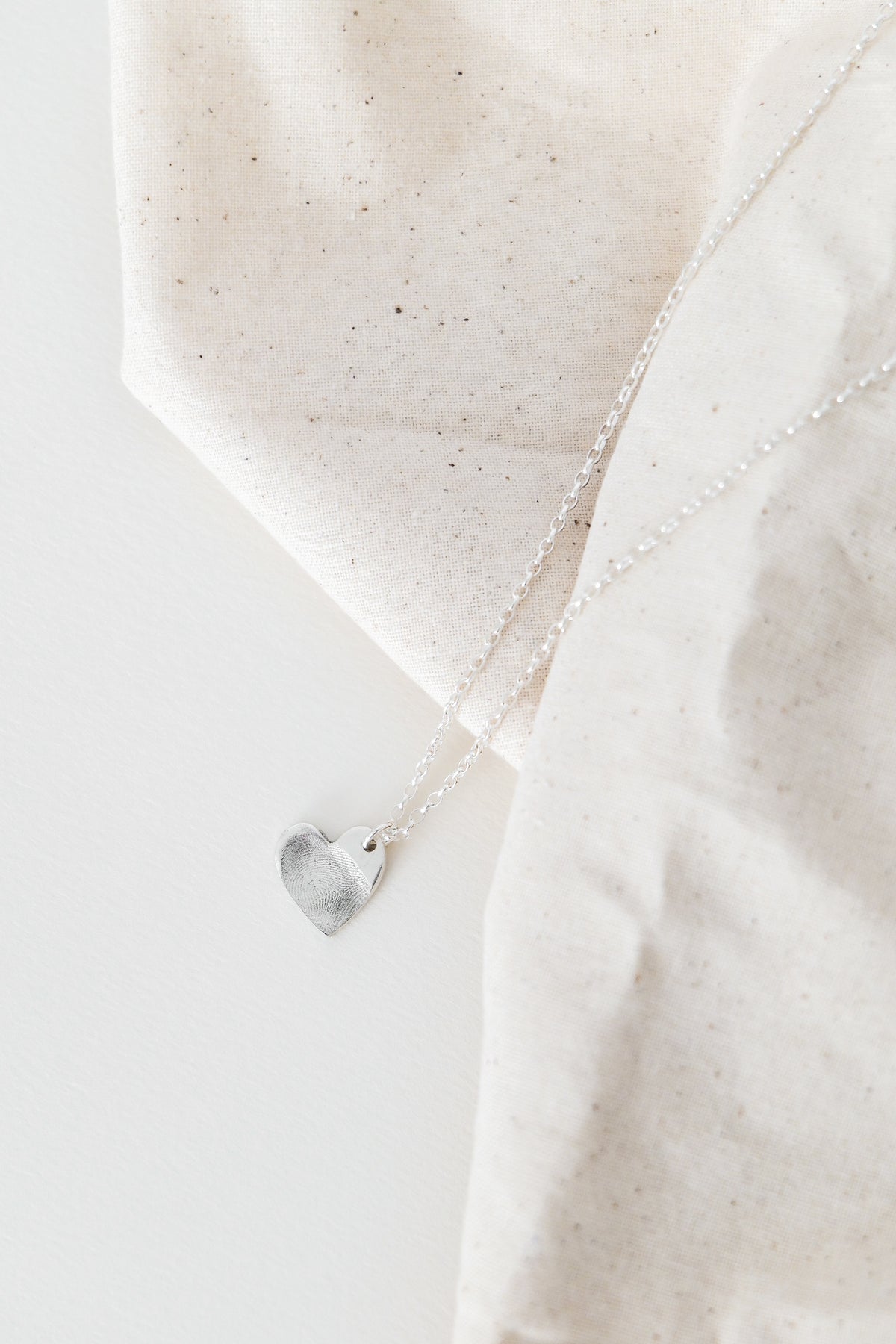 Single Fingerprint Print Necklace