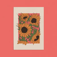 Sunflower Card: With cello wrap