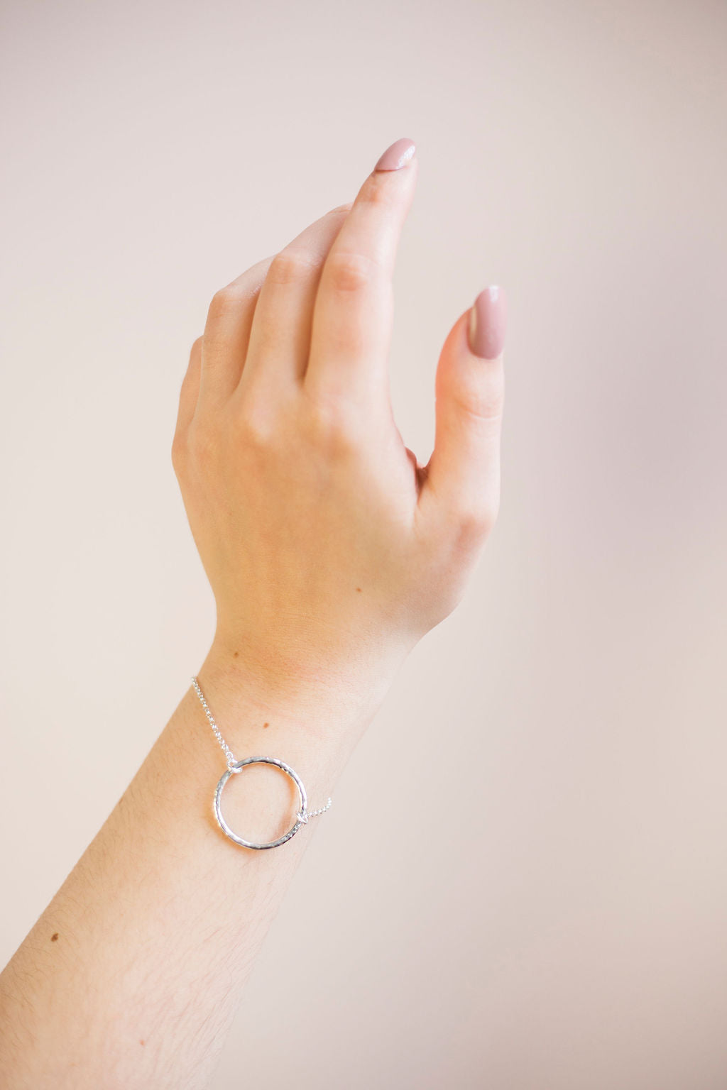 Silver Halo Bracelet