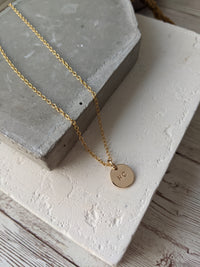 14ct Gold Filled Initial Necklace