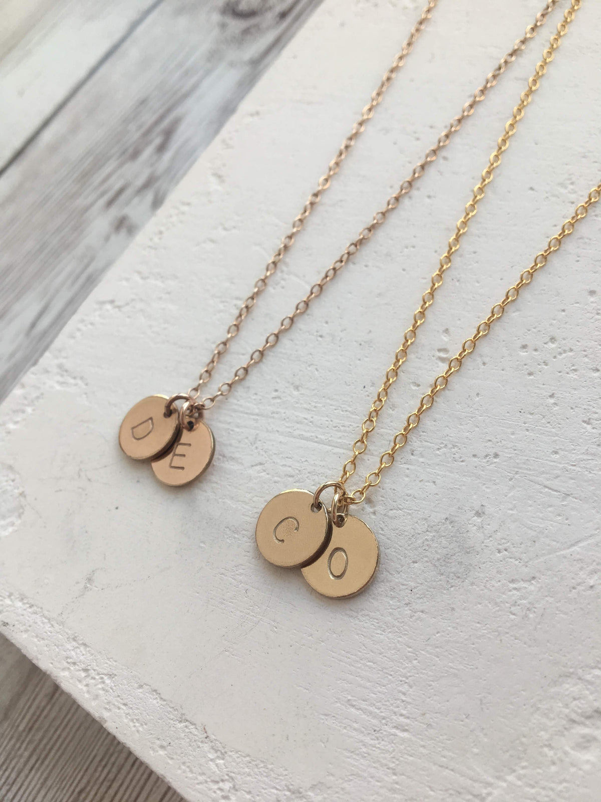 14ct Gold Filled Initial Necklace