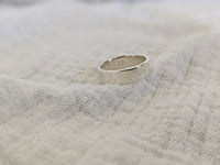 Chunky Silver Secret Message Ring