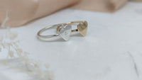 Solid 9ct Gold Orla Heart Ring