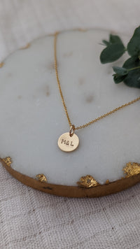 14ct Gold Filled Initial Necklace